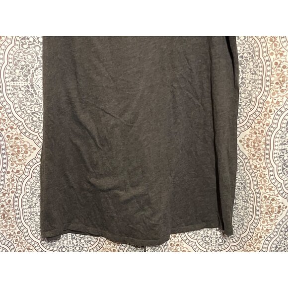 Victorias Secret "Head Over Heels" Gray T-Shirt Dress L Womens Relaxed Fit Cotto - Picture 7 of 9